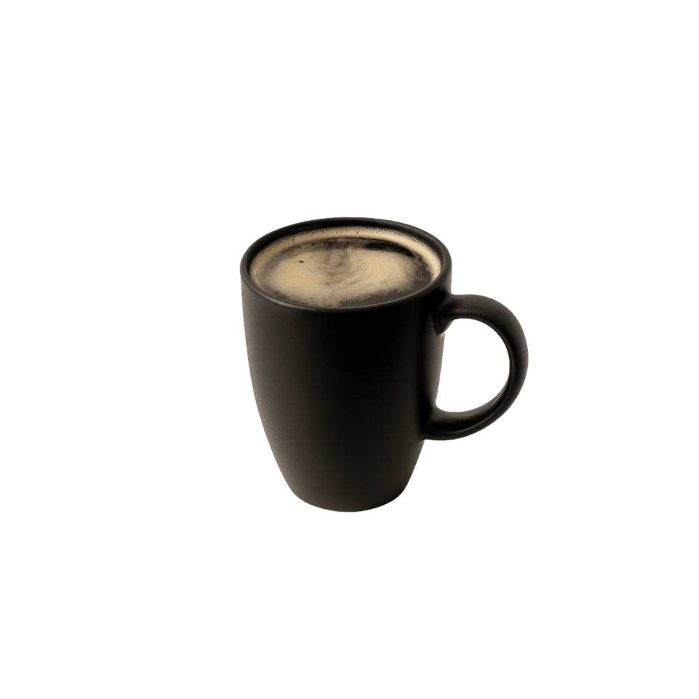 Taza de café americano de 350 ml.