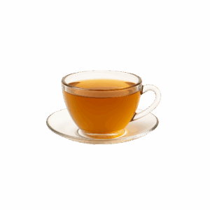Taza de infusión de manzanilla natural de 350 ml.