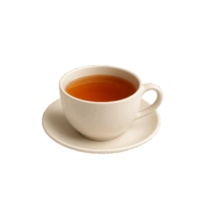 Taza de infusión de menta natural de 350 ml.