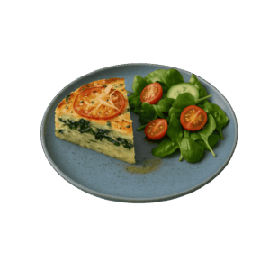 Viernes de pastel de papa al horno con vegetales salteados